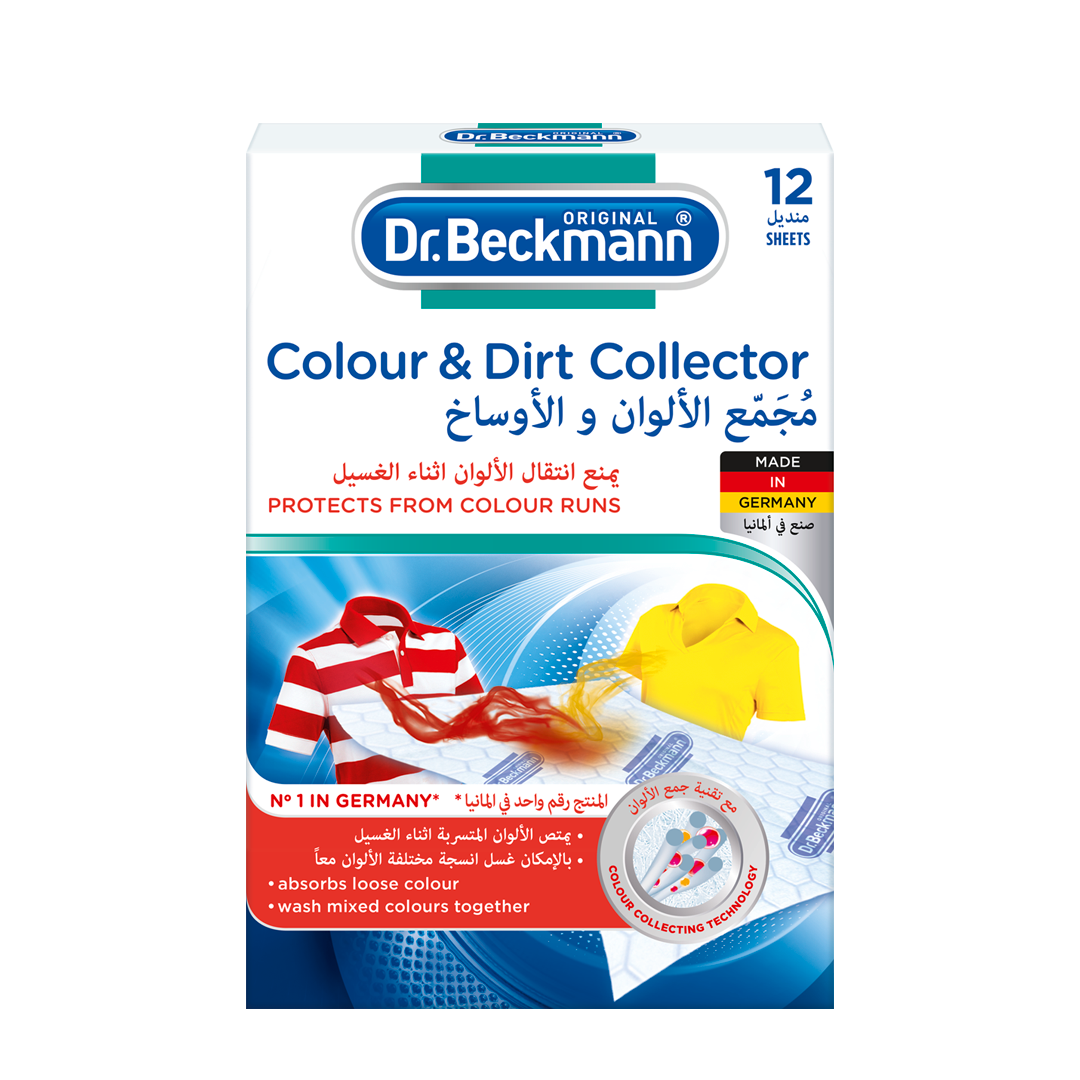 How to use Dr. Beckmann Colour & Dirt Collector Sheets - Dr. Beckmann