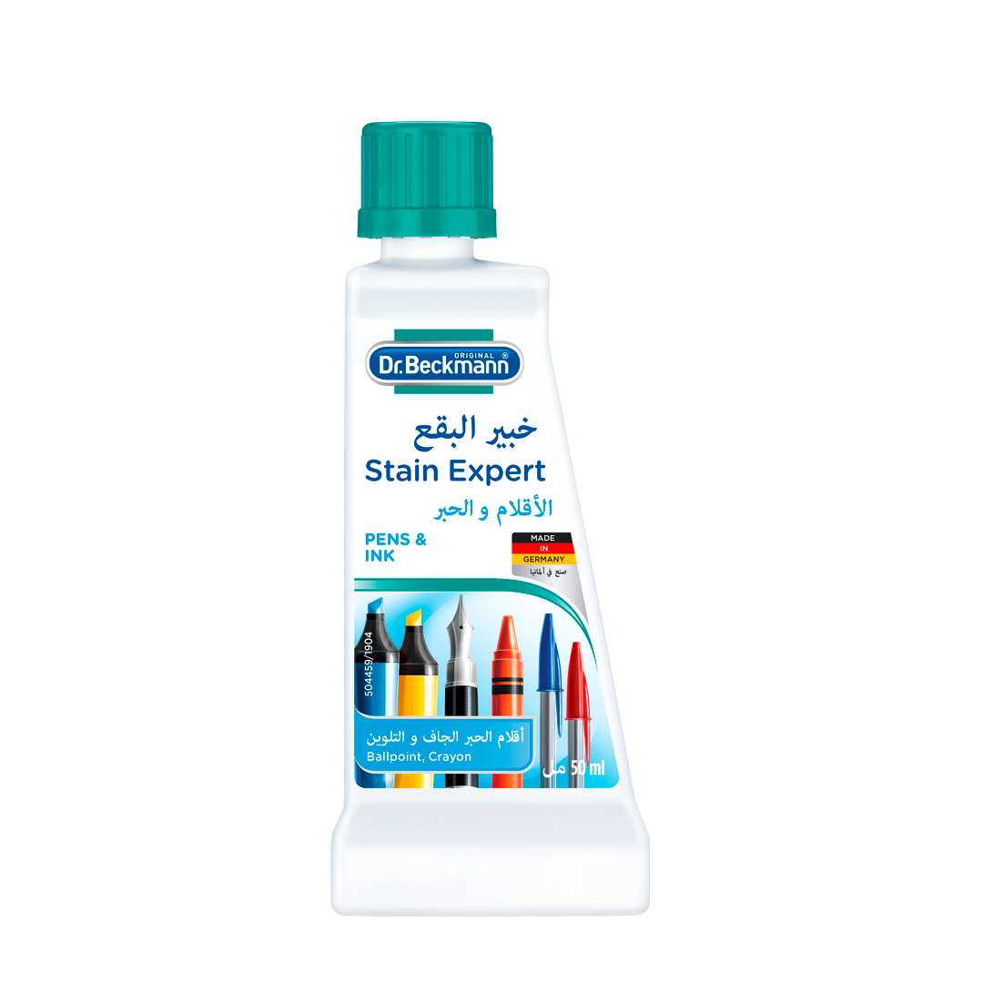 Special stain remover for pen, felt-tip pen and ink stains
